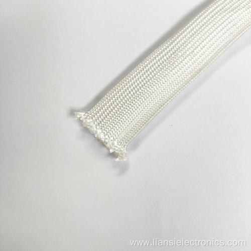 High temperature quartz fiber braided cable sleeve